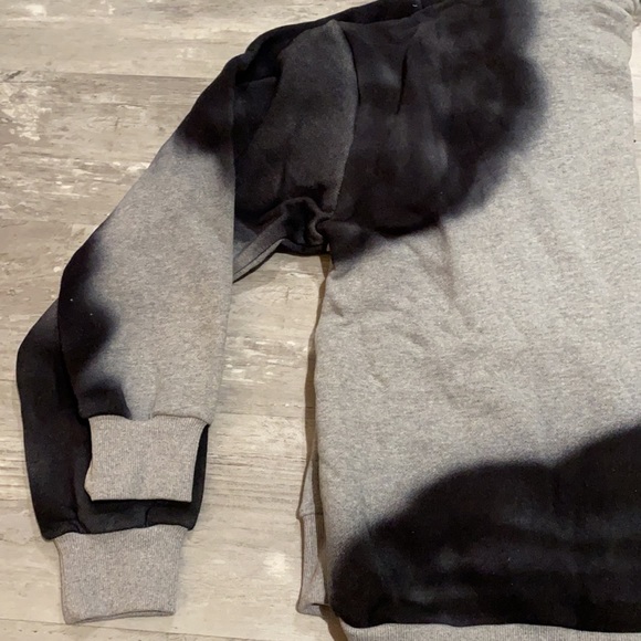 CLUB PARADISE Oversized Hoodie Grey Medium - Picture 2 of 3